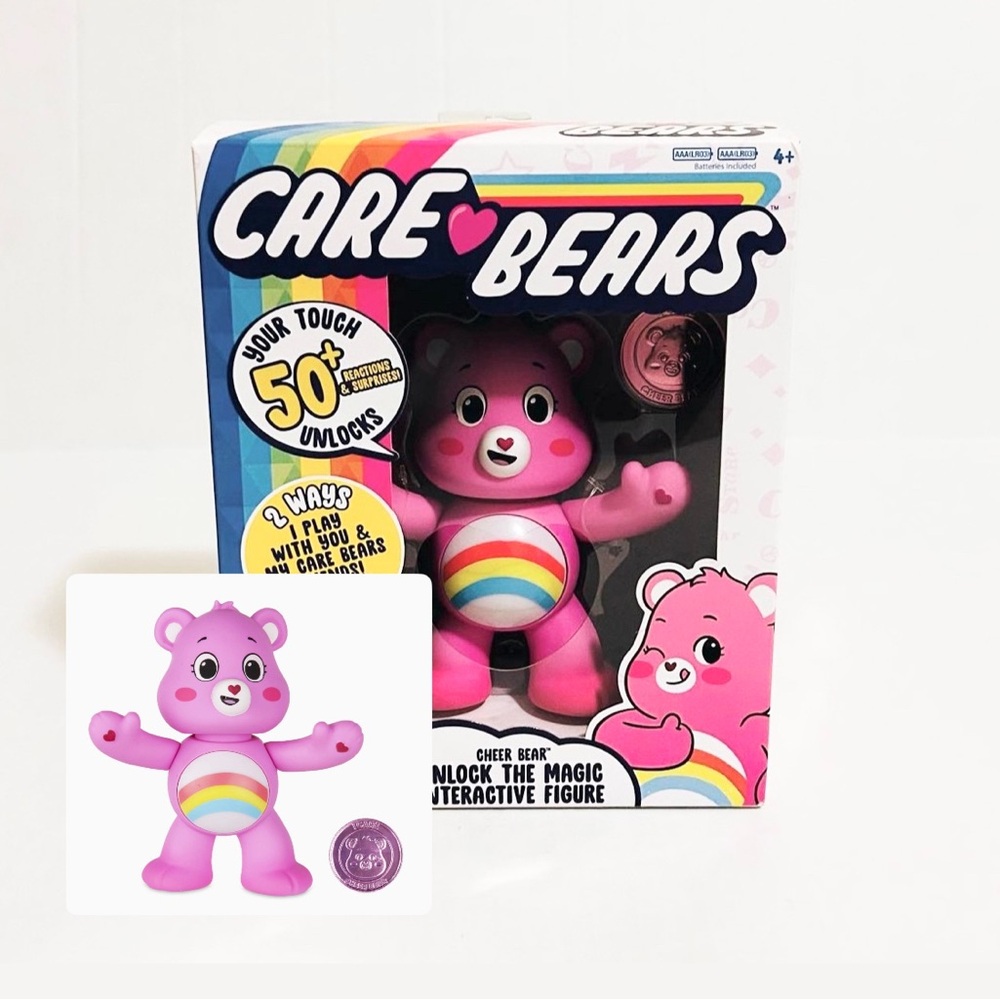 Care Bears Unlock the Magic Cheer Bear Interactive Figure